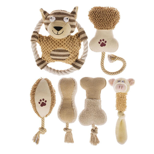 6 Piece Plush Toys Set